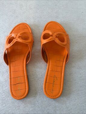 Orange Womens Slide Sandals - Circus NY by Sam Edelman